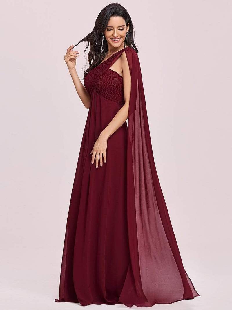 Caila One Shoulder Maxi with Cape - $130 - Free Shipping Over $150